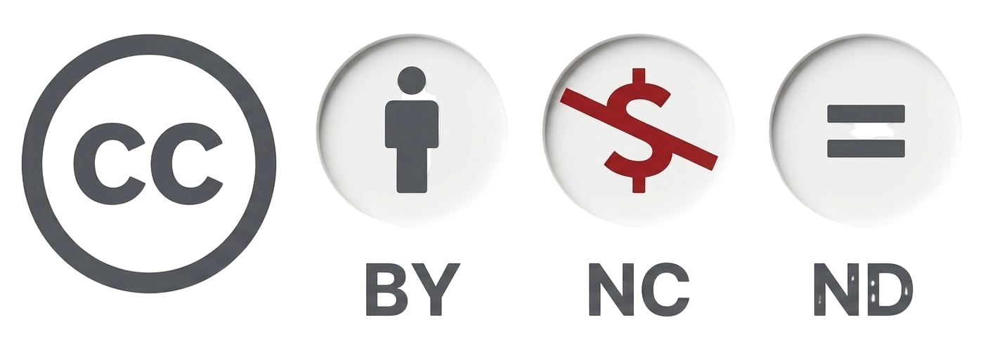 Creative Commons Attribution-NonCommercial-NoDerivatives 4.0 International (CC BY-NC-ND 4.0) licence